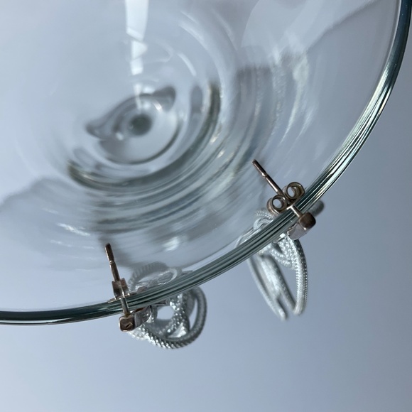 Earrings Pierced Abstract Statement Earrings - Picture 3 of 5